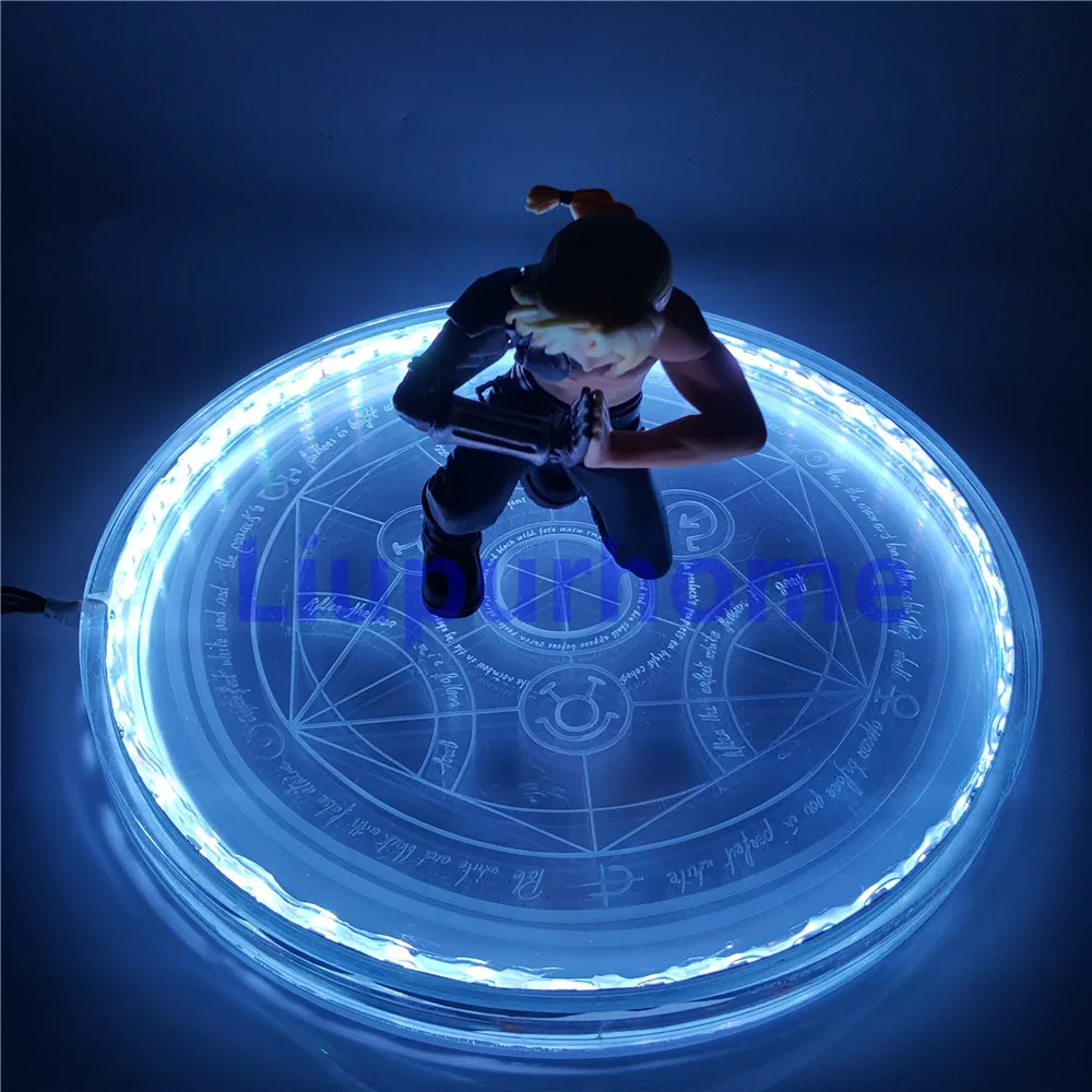 Fullmetal Alchemist edard Elric Led Волшебная люстра с кругами фигурка Аниме Стальной алхимик