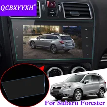 QCBXYYXH для Subaru Forester gps навигационный экран Стеклянная защитная пленка аксессуары управление ЖК-экраном Автомобильный Стайлинг наклейка