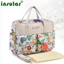 Chaude!! belle multicolore bébé sac à langer de Grande capacité à la mode de maternité sac mère bébé poussette sac à langer Maman sac
