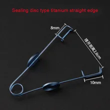 Ophthalmic children's eye-opening device Titanium alloy round straight edge Sealing Microscopic Medical Ophthalmic Instruments replacement 35mm hs366 6v4 5a ophthalmic lamp 6v27w op2366 p44s for haag straight hs900 930 neitz shin nippon