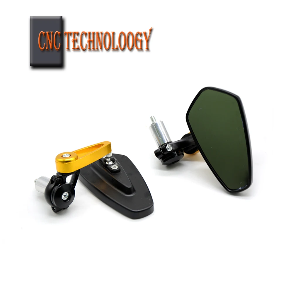 For Mirrors Motorcycle accessories Side Mirror CNC aluminum Mirror Rearview For yamaha YZF R3 R6 R1 R25 MT07 MT09 10 Z800 Z750 t