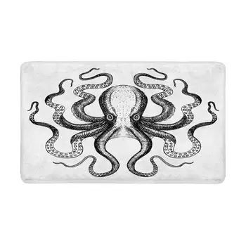 

Giant Octopus Anti-Slip Door Mat Home Decor, Personalized Indoor Entrance Doormat Rubber Backing