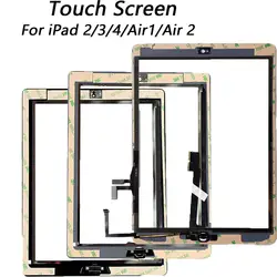 1 шт. для iPad 2/3/4 air 1st 2nd Замена Сенсорный экран планшета Стекло