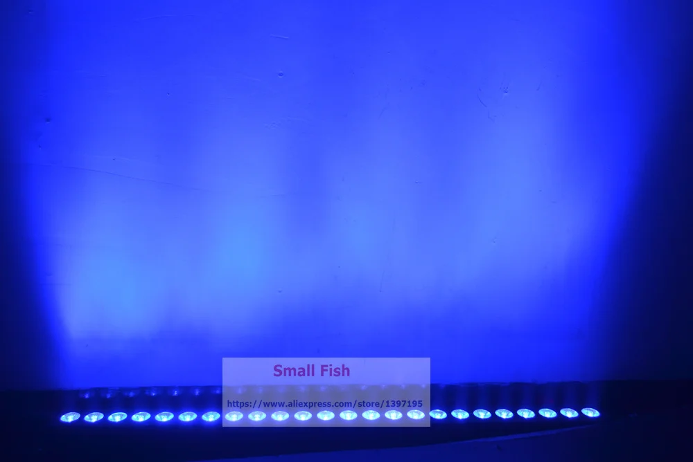 18 xLot высокое Мощность светодиодный настенный, с омывающим светом 100 см 24x3 W RGB 3in1 СВЕТОДИОДНЫЙ линии планка освещения сцены в баре скаку Функция DMX для ди-джеев, сценическое освещение