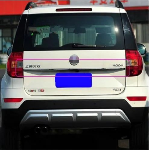 stainless steel Rear Trunk Lid Cover Trim For 2013 Skoda Yeti