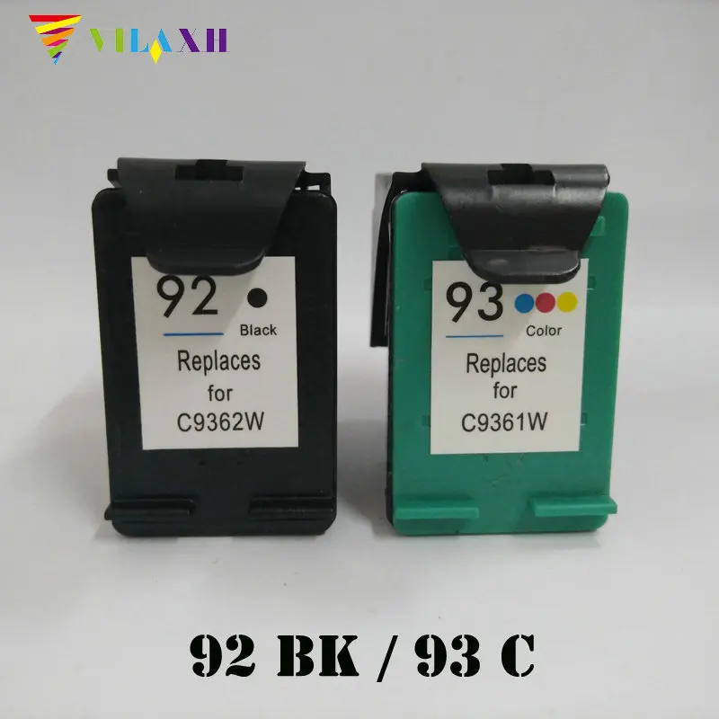 Vilaxh 92 93 Compatible Ink cartridge Replacement for HP