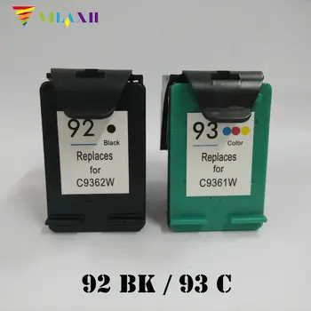 

Vilaxh 92 93 Compatible Ink cartridge Replacement for HP 92 93 For Photosmart C3100 C3140 C3180 Deskjet C3180 PSC 1507 printer