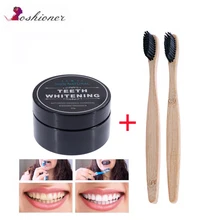 Профессиональная гигиена полости рта Отбеливание зубов Уход за полостью рта угольный порошок натуральный активированный уголь отбеливающий порошок для зубов