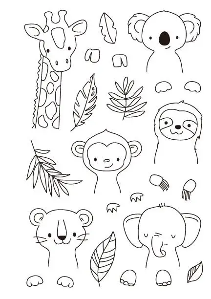 

Portrait Pals Stamp Transparent Clear Stamp for DIY scrapbooking/Card Making C13