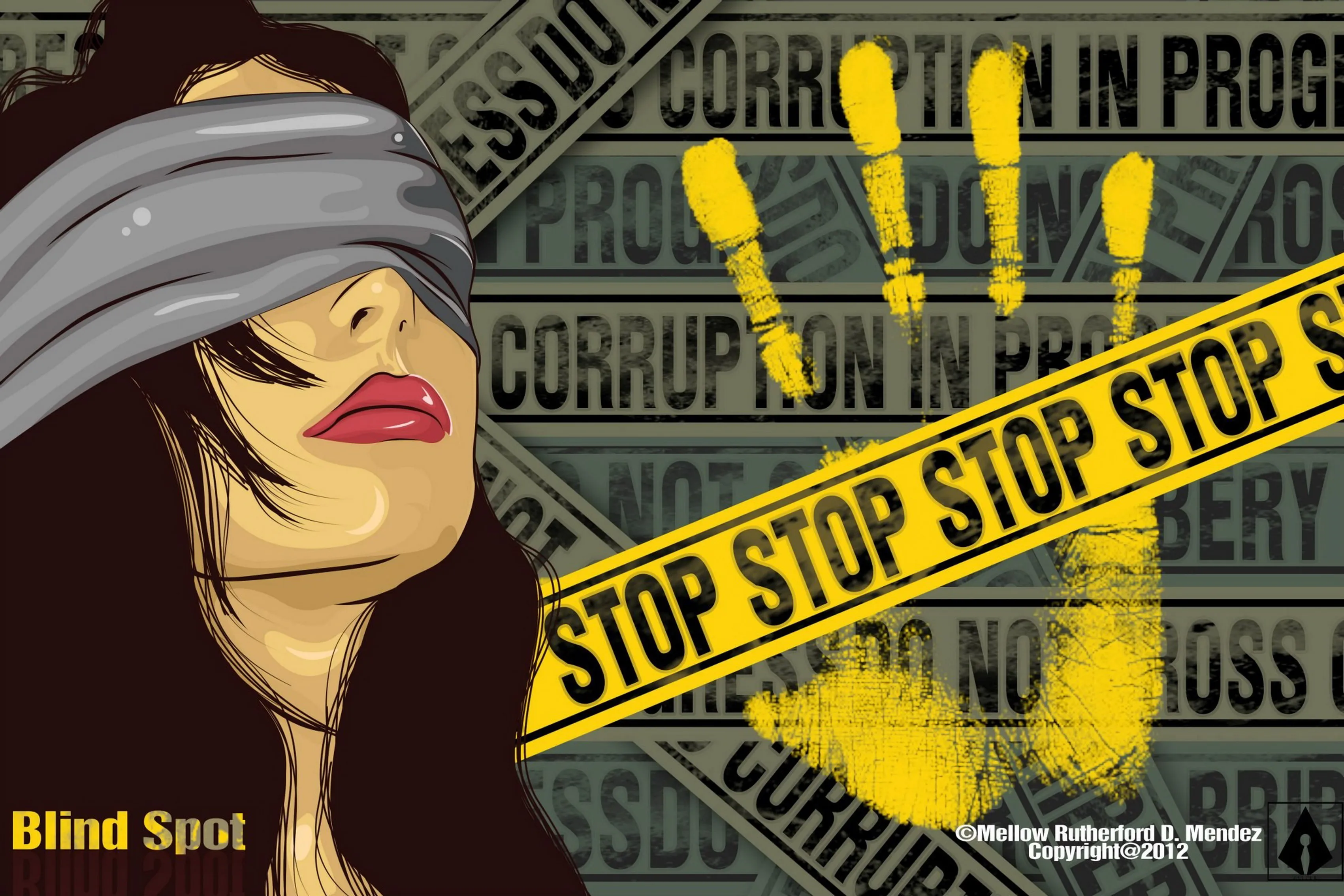 Dekorasi Rumah Seni Vektor Ilustrasi Korupsi Kain Sutra Poster Cetak