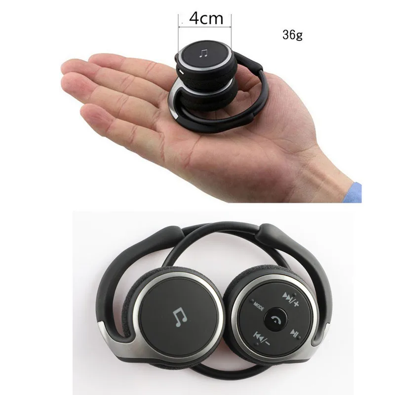 DOITOP складные шейные спортивные Bluetooth наушники беспроводные Hifi музыкальные