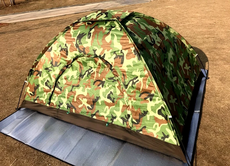 Barraca de Acampamento Barracas de Praia ao ar Viagens à Prova de Vento Barracas ao ar Pessoas Única Camada Livre Impermeável Toldo Tenda Verão Pop up 2-3 16 High Quality Esporte e Lazer