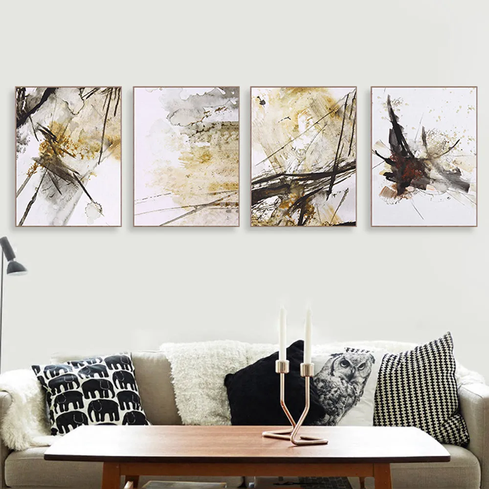 Modern-Abstract-Chinese-Ink-Splash-Canvas-A4-Art-Poster-Print-Wall-Picture-Painting-No-Frame-Vintage (1)