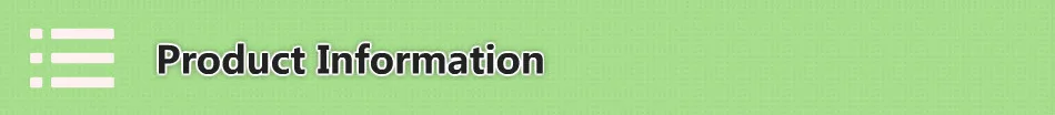 product information1