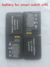 2016 Hot Original rechargeable Li-ion Battery For Smart Watch w90 Smart Watch Battery Replacement Battery For Smart Watch w90