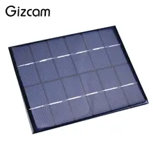 Portable DC 6V 2W 330mA Epoxy Sunpower Solar Power Panel DIY Module For Cell Phone Battery Charger Charging