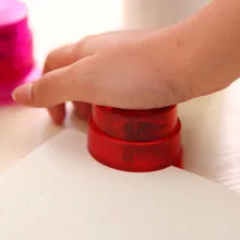 1 шт. экологический пластиковый штапель без скоб степлер Новинка школы и офиса степлер без ШТАПЕЛЯ, штапель-без скоб степлер