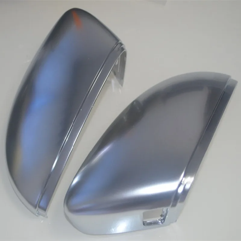 

Landsounds Matte Chrome Lane Assist Mirror Case Rear View Mirror Shell Side Assist Side Mirror Covers for VW Passat CC B7