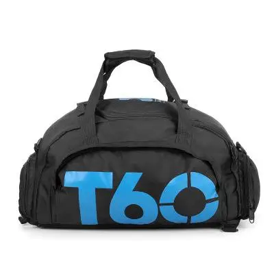 Многофункциональный нейлоновый спортивный рюкзак для мужчин и женщин, для занятий спортом, для мужчин, для тренировок, для тренажерного зала, сумки на плечо для обуви, женская спортивная сумка, сумки - Цвет: Blue