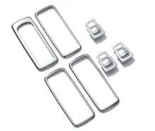 Botão Da Janela Porta cromo Tampa Guarnição Para Land Rover Discovery 4 2009-2016 Para Range Rover Sport 2010- 2013 Acessório