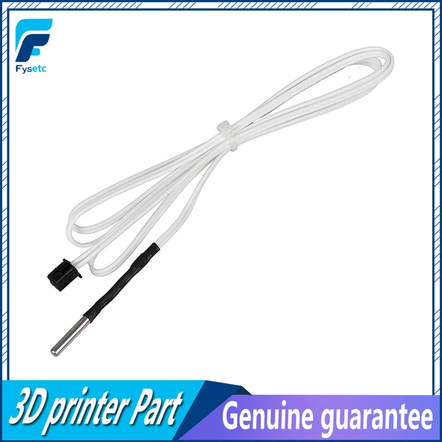Special Price 3D Printer Parts HT-NTC100K Thermistor Temperature Sensor for High Temperature Filament 350 Degrees B3950 For1M 2M