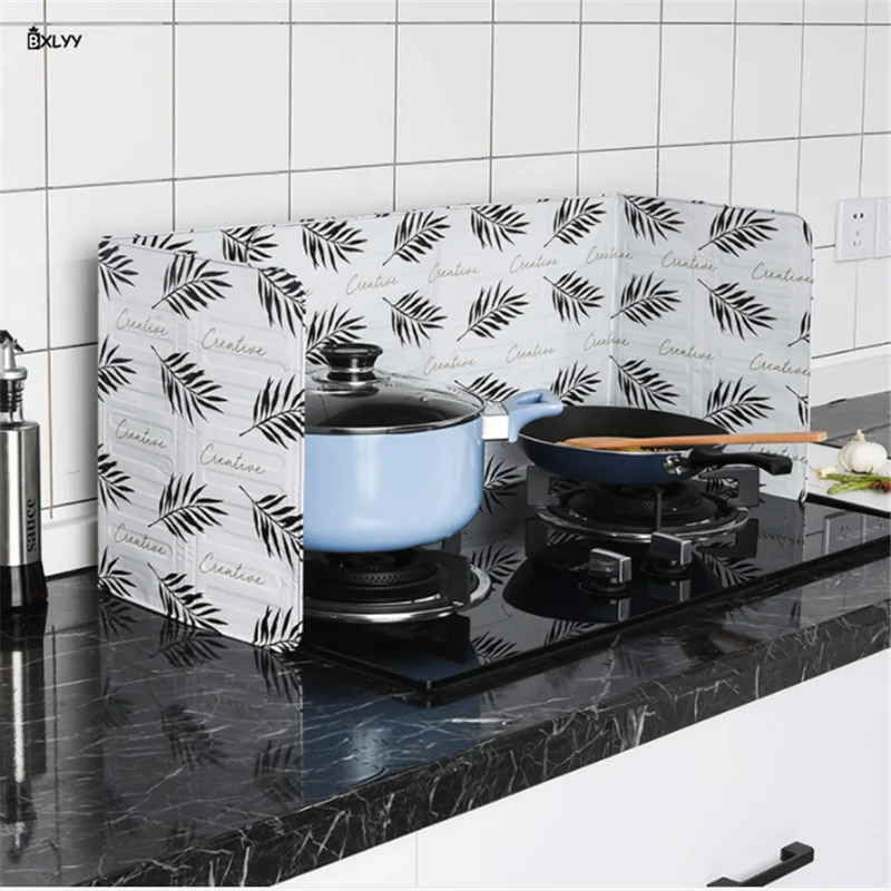 BXLYY кухня складной маслостойкий алюминиевая фольга масляная пластина газовая плита высокотемпературная теплоизоляция всплеск-защитная сетка выпечка Dish.8z