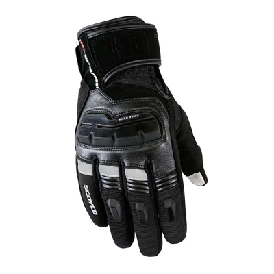 Мотоцикл перчатки Scoyco M-17B сенсорный Guantes защитный Велоспорт гонки Прихватки для мангала - Цвет: Черный