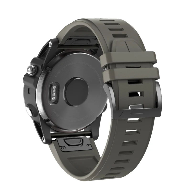 26 мм 22 мм силиконовый ремешок для часов Garmin Fenix 5X5 Plus 3 3HR D2 S60 MK1 Смарт-часы Quick Release Easyfit ремешок на запястье