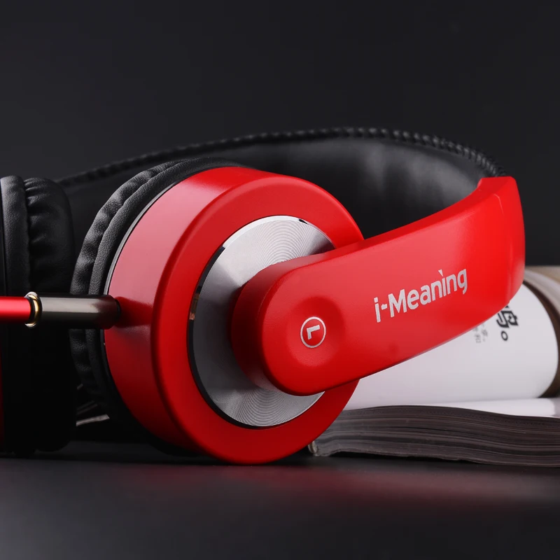 iMeaning Surround Headphone Head Band Earphone Polar Pattern Mic Gaming