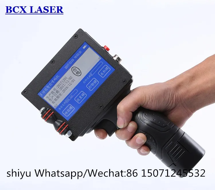 

Factory supply new hand-held printer can spray production date coder small automatic inkjet printer machine