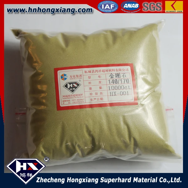 200gr 120/140 yellow industrial diamond powder synthetic diamond powder