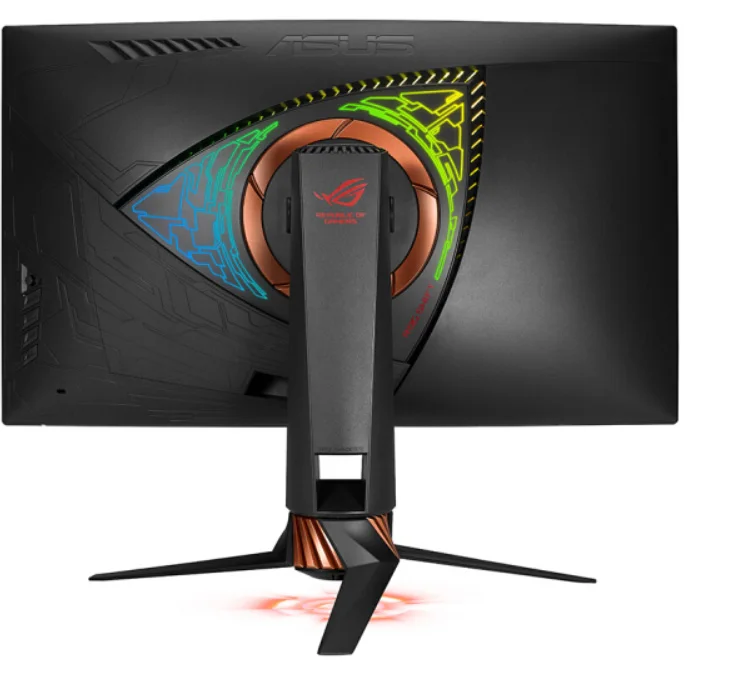 ROG Swift PG27VQ изогнутый игровой монитор 27 дюймов 2K WQHD(2560x1440), разгонный 165 Гц, 1 мс, G-SYNC, технология Aura Sync