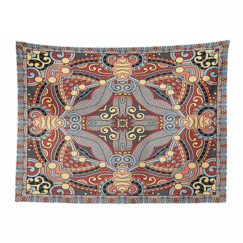 16 Пейсли МАНДАЛА ГОБЕЛЕН Bohemia Boho гобелен на стену искусство Йога Декор одеяло синий зеленый прямоугольник полиэстер Печатный - Цвет: 16