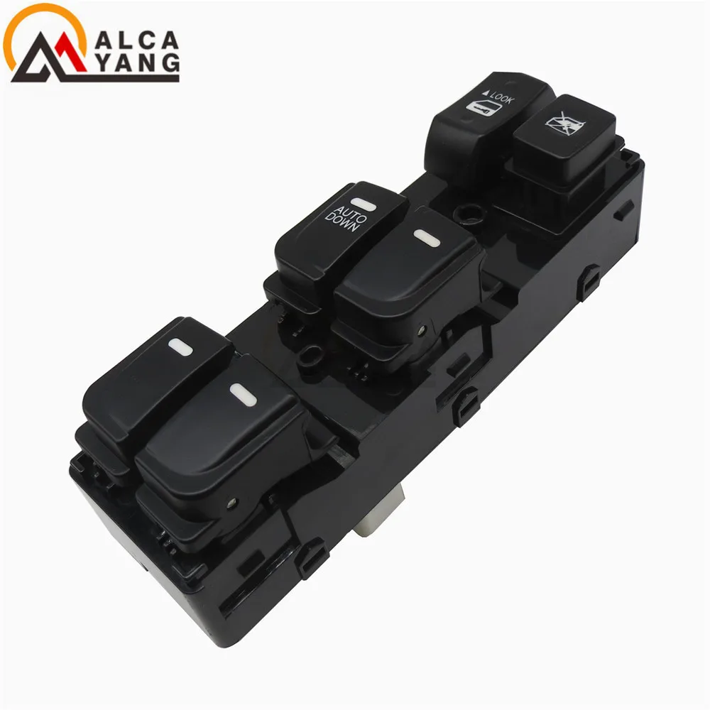 

Malcayang 93570-0Q000M5 Front Left Master Window Lifter Control Switch Fit For Hyundai Elantra 93570-0Q000 93570-0Q000-M5