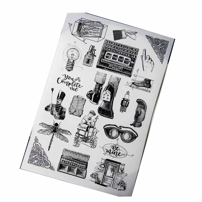ZFPARTY ретро набор для скрапбукинга DIY проекты/фотоальбом/открытка рукоделие - Цвет: 2