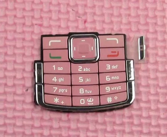 5 шт./лот, белый/черный/розовый цвет Ymitn Корпус чехол клавиатуры для Nokia N72