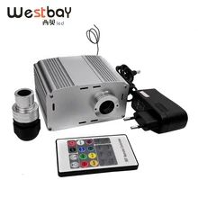 Westbay 7 Вт белые мерцающие светодиоды оптического волокна свет AC100-240V мерцающий Белый светодиодный двигатель для волокна Источник света в оптическом диапазоне звездная звезда