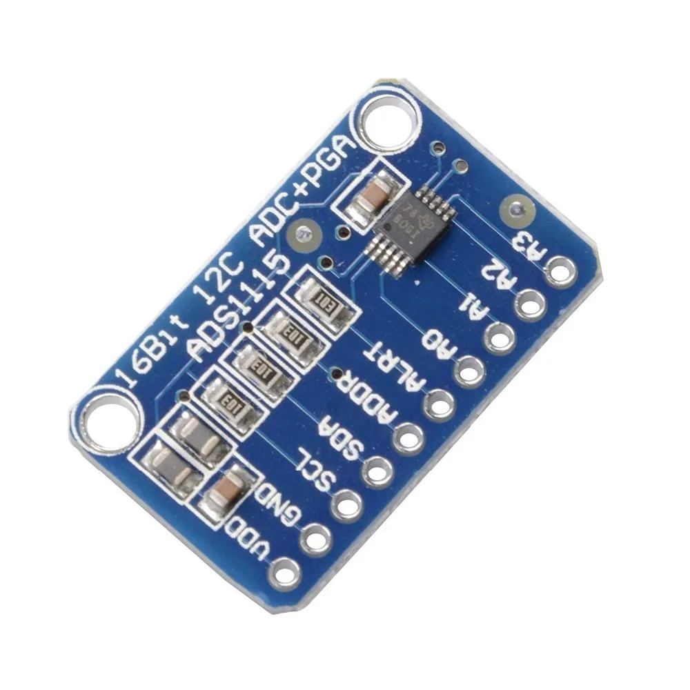 Aokin ADS1115 16 бит 4 канала I2C межсоединений интегральных схем аналого-цифровой АЦП PGA конвертер с программируемый Усилитель мощности доска для Arduino