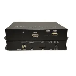 HDMI KVM волоконно-оптический преобразователь HDMI USB мыши и клавиатуры KVM Extender одномодовое волокно 20 км