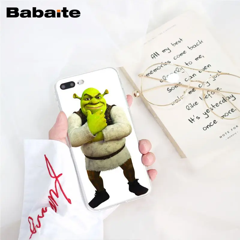 Babaite мультяшный чехол для телефона Moive Shrek Coon для iphone 11 Pro 11Pro Max 6S 6plus 7plus 8 8Plus X Xs MAX 5 5S XR - Цвет: A8