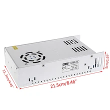 AC 100-260V To DC 12V 40A 480W Switch Power Supply Driver Adapter LED Strip Light W315