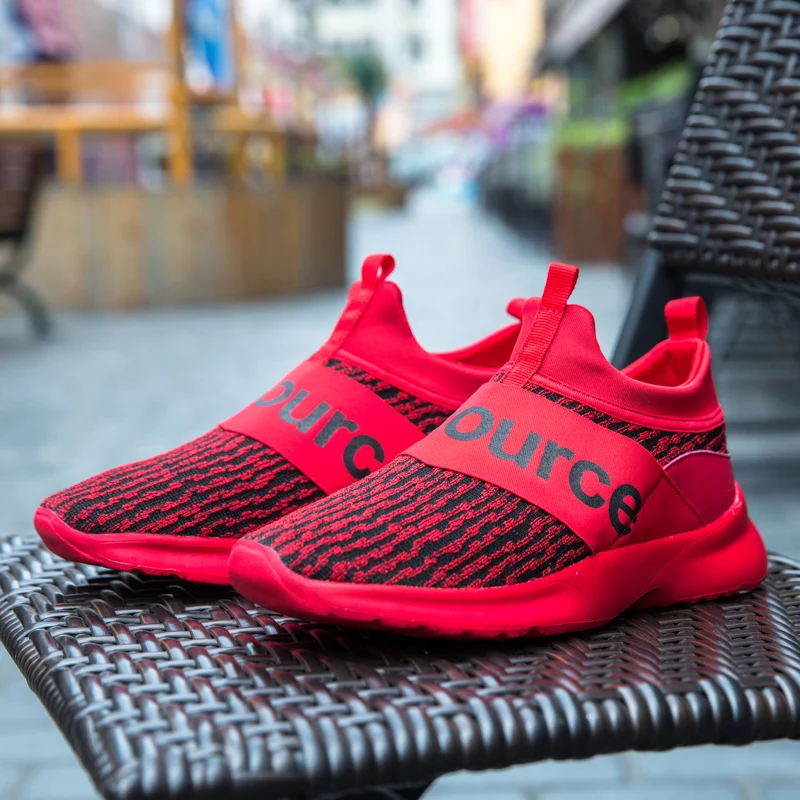 

New large size breathable open running shoes, stylish and comfortable mesh running shoes, ultra light wear-resistant non-slip sh