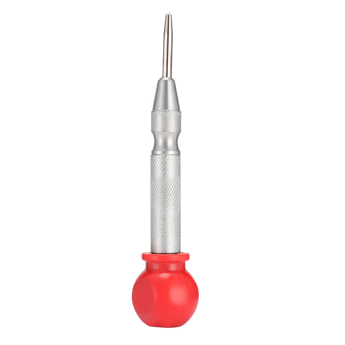 New 5 inch Spring Loaded Adjustable Automatic HSS Center Punch Hole Impact with Protective Sleeve For Marking Drilling Tool