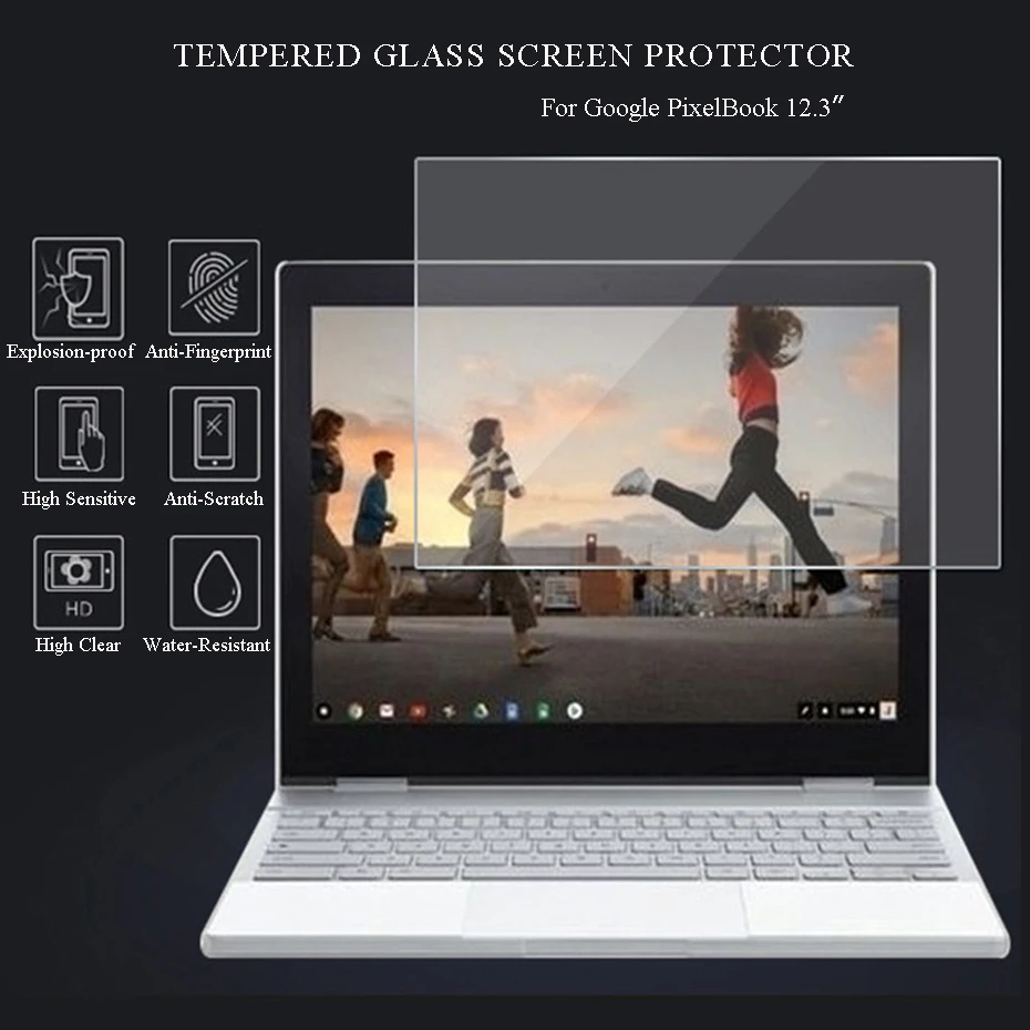 Пленка для экрана из закаленного стекла Google Pixelbook 12 3 ''Chromebook Pixel Book | Защитные экраны для планшеов -33035779294