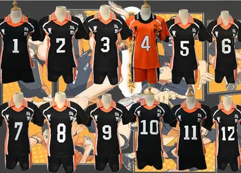 

Anime Haikyu!! Cosplay Costume High School Volleyball Club Jersey Sportwear Haikyuu Cosplay Uniform 9 Styles Shirts and Pants