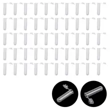 Centrifuge Tubes New 50Pcs 5ml Plastic Clear Snap Cap Centrifuge Tubes Vials Sample Lab Container 4000 rpm handheld centrifuge scilogex lx 1000 palm centrifuge mini centrifuge laboratory centrifuge