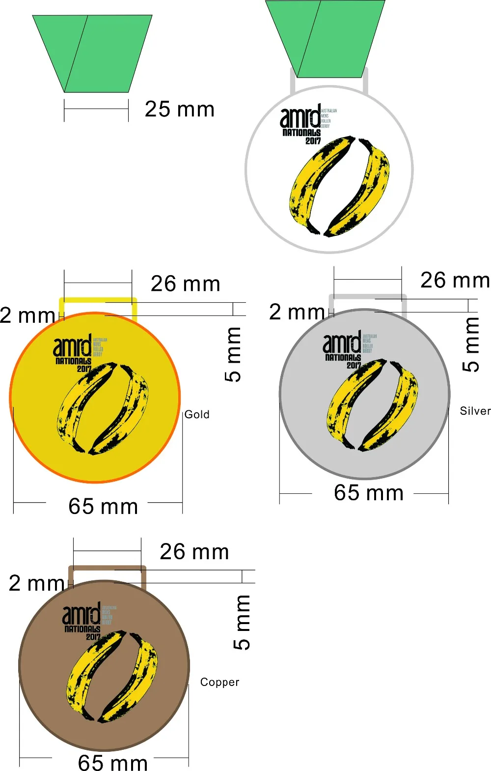 Banana badge