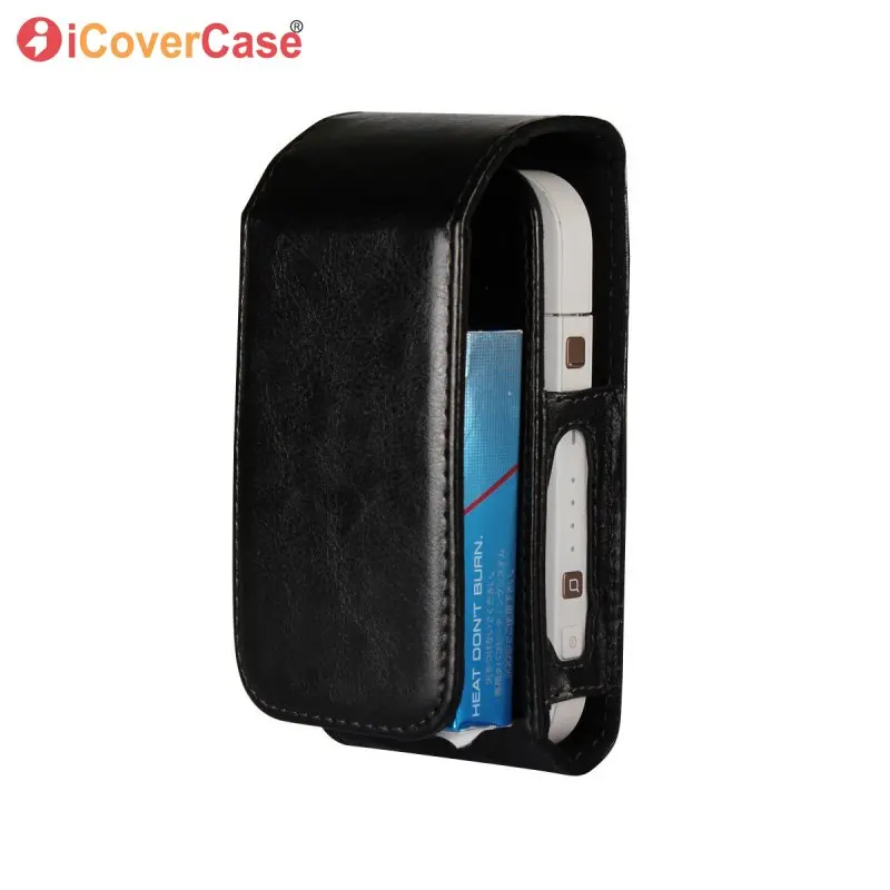 

PU Leather Case For iQOS Electronic Cigarette Cover Box Card Holder Carrying Case for iQOS Electronic Cigarette Wallet Accessory