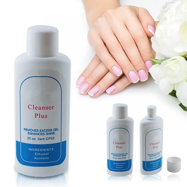 1 Bottle Nail Polish Remover Acetone 60ml Acrylic Nails Art Uv Gel 1 Bottle Nail Polish Remover Acetone 60ml Acrylic Nails Art Uv Gel Cleanser Plus Removes Liquid