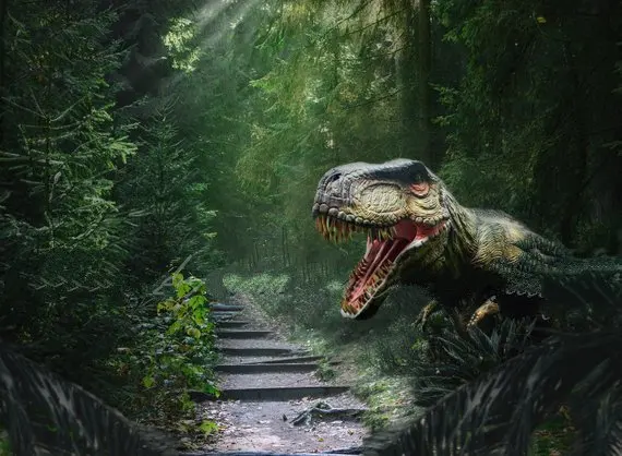 ジュラシックパーク世界恐竜階段常緑植物背景コンピュータ子供キッズ背景 Background Aliexpress